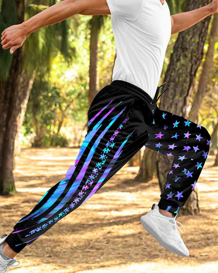 Autism Piece - Pantalon de survêtement unisexe pour la sensibilisation à l'autisme 
