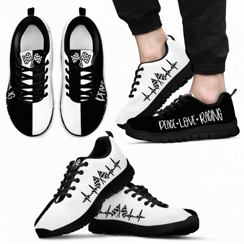 Baskets de course Peace Love