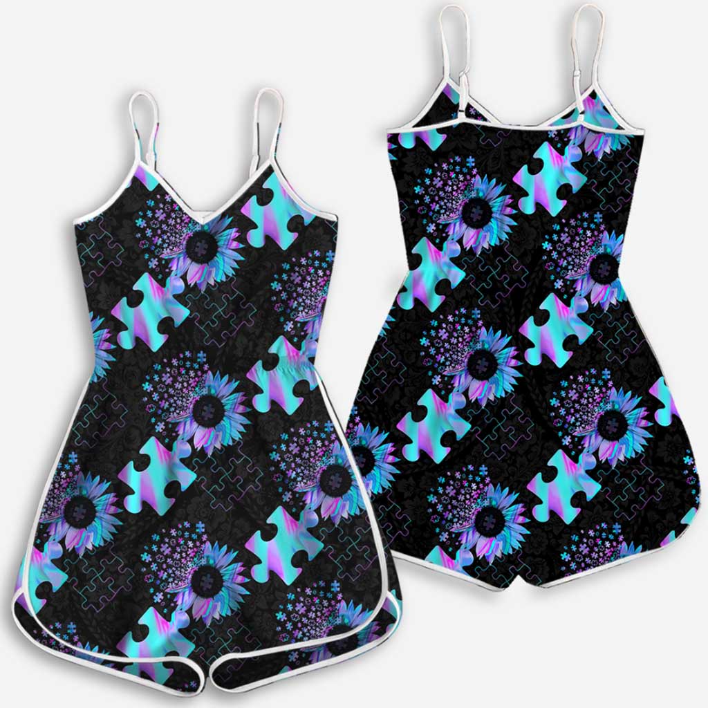 Maman d'un enfant autiste - Grenouillère de sensibilisation à l'autisme