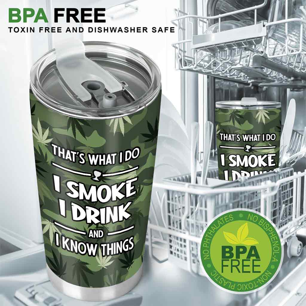 C'est ce que je fais - Gobelet à cannabis personnalisé