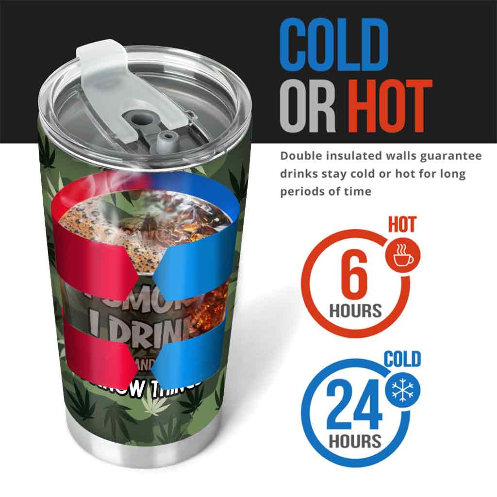 C'est ce que je fais - Gobelet à cannabis personnalisé