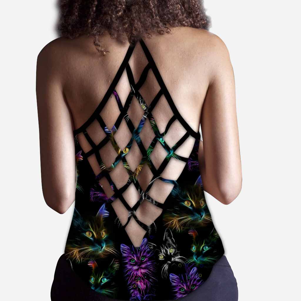 Débardeur croisé pour maman chat