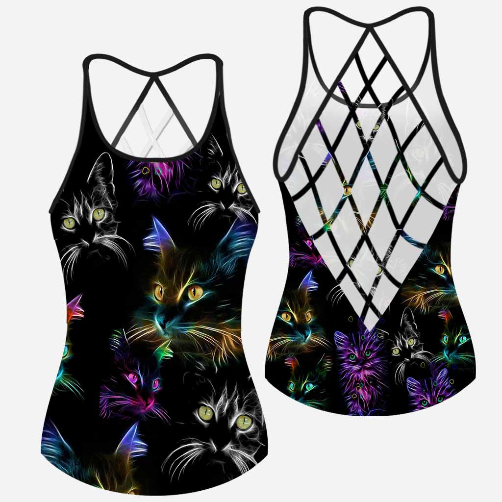 Débardeur croisé pour maman chat