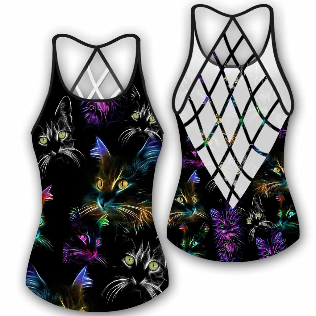 Débardeur croisé pour maman chat