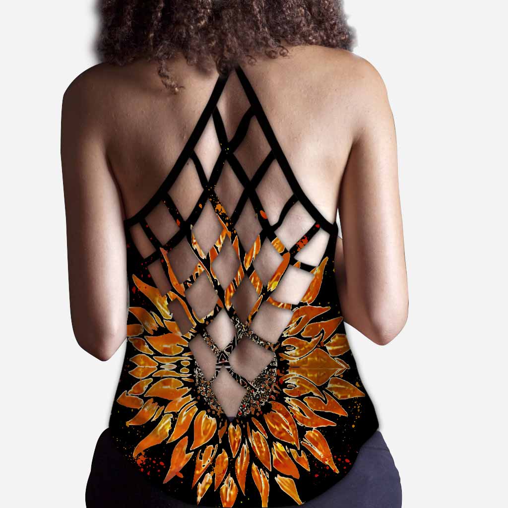 Toujours prendre la route panoramique - Débardeur Camping Cross