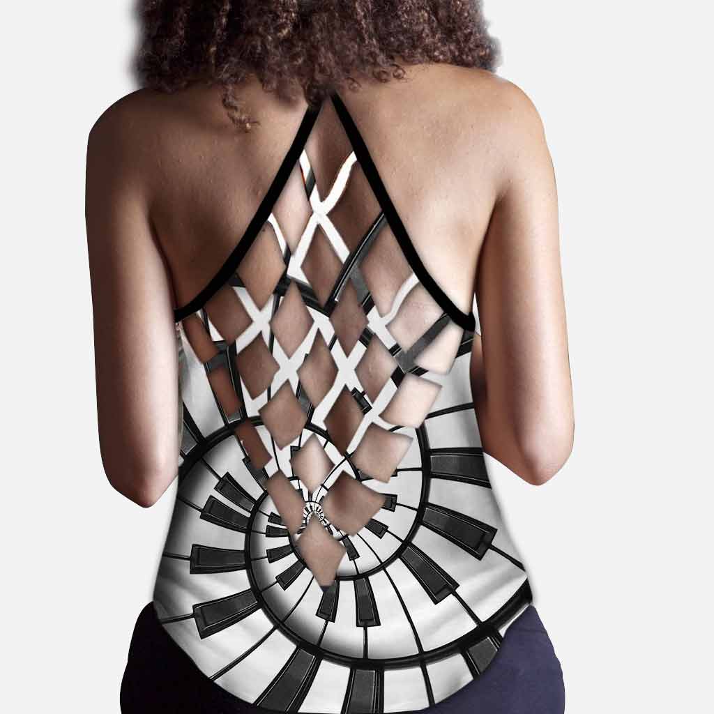 Love Music - Débardeur Piano Cross