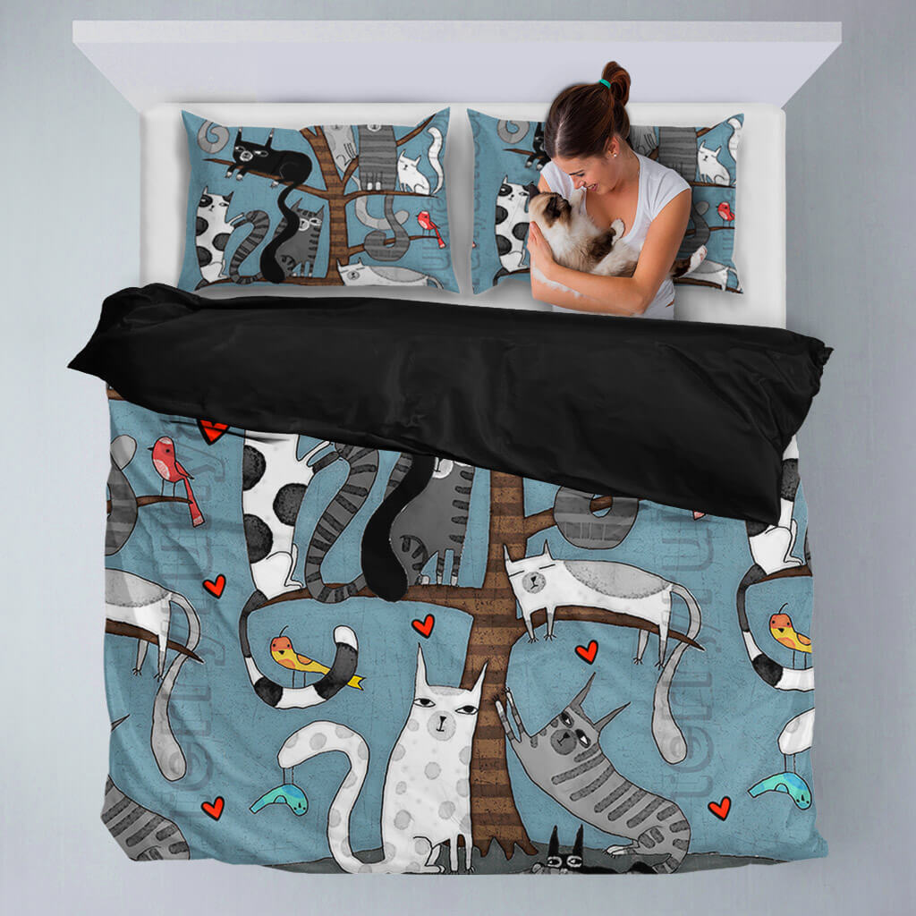 Cat Tree - Cat Bedding Set