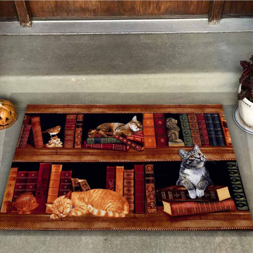 Meovy Welcome - Book Doormat