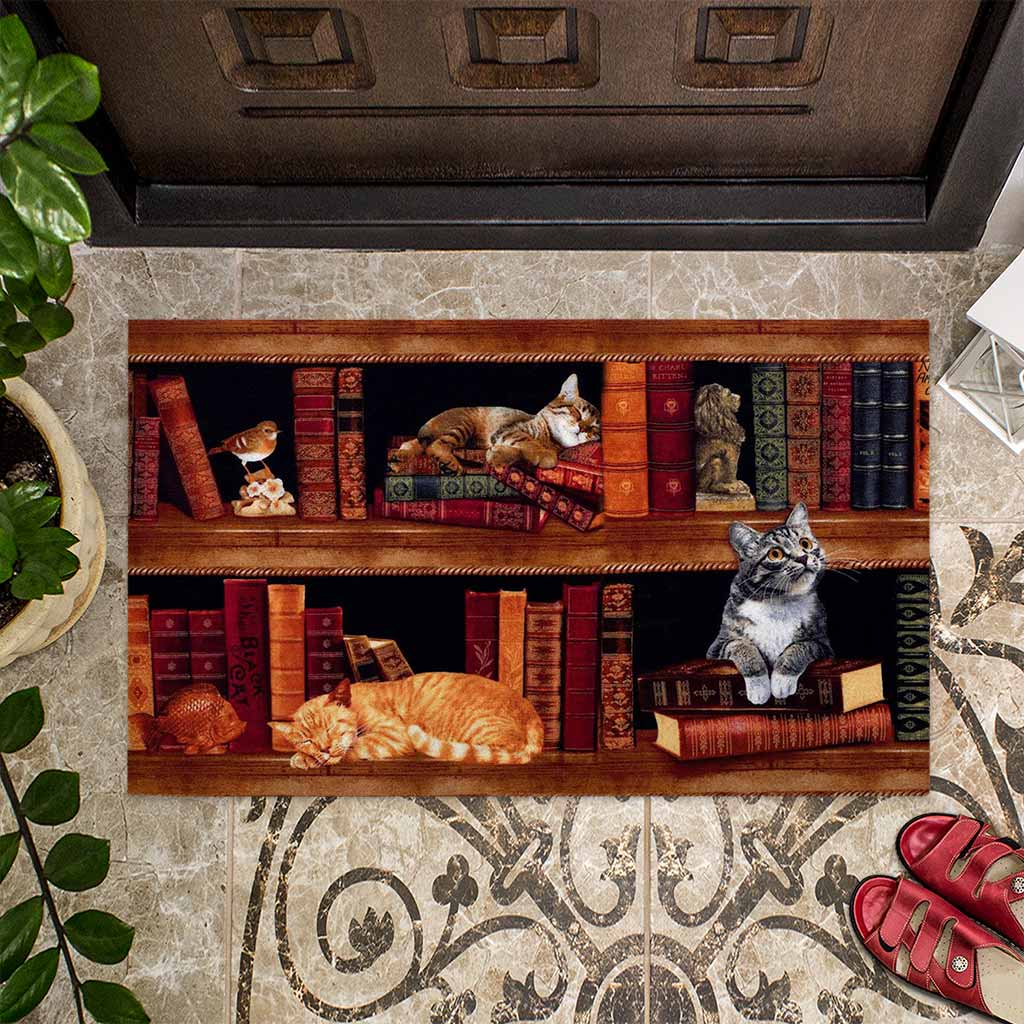 Meovy Welcome - Book Doormat