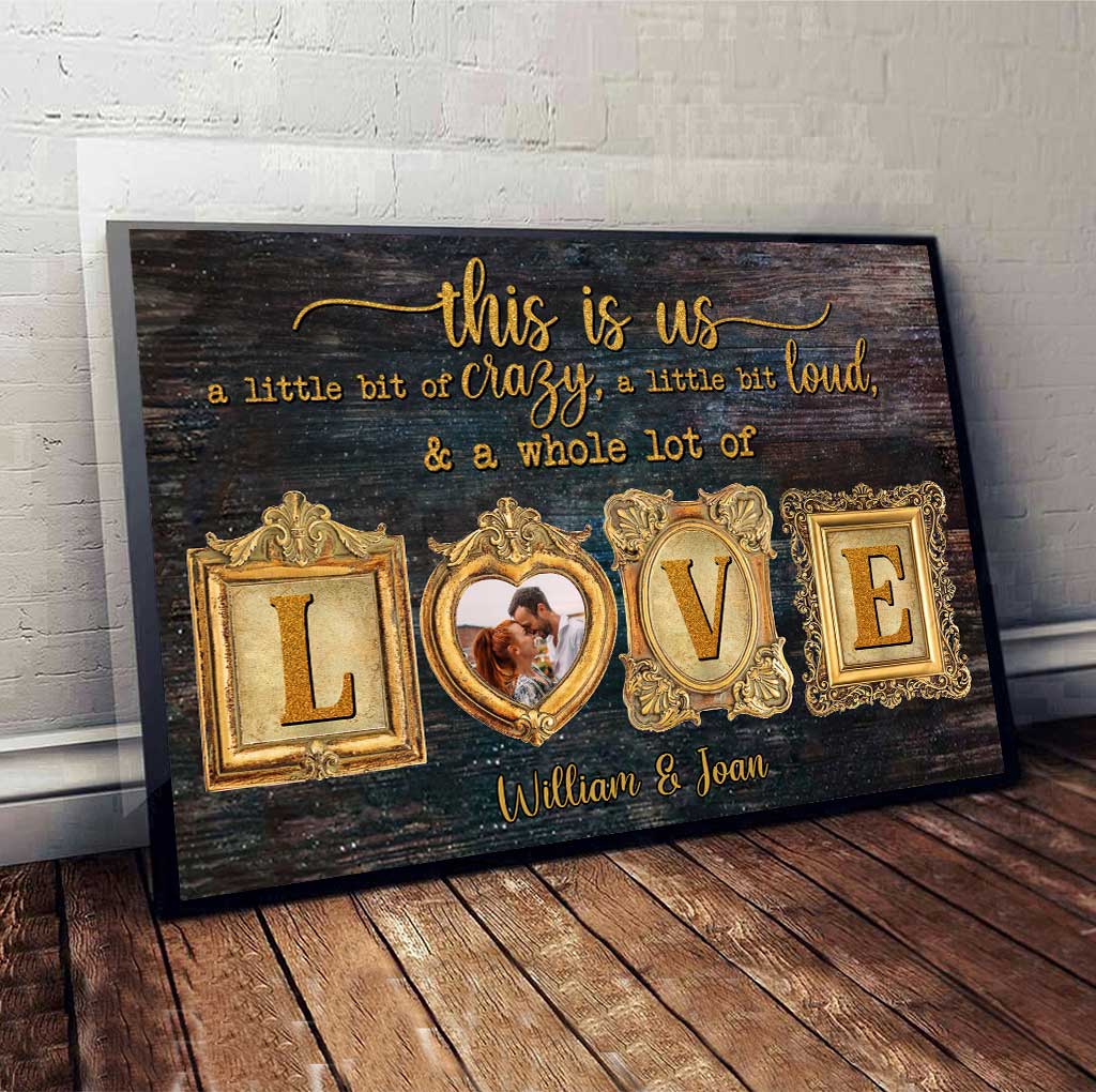 This Is Us - Personalized Couple Canvas And Poster