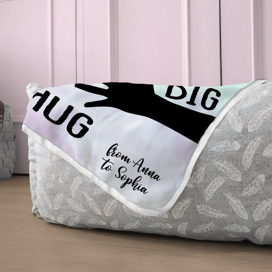 Very Big Hug - Personalized Bestie Blanket