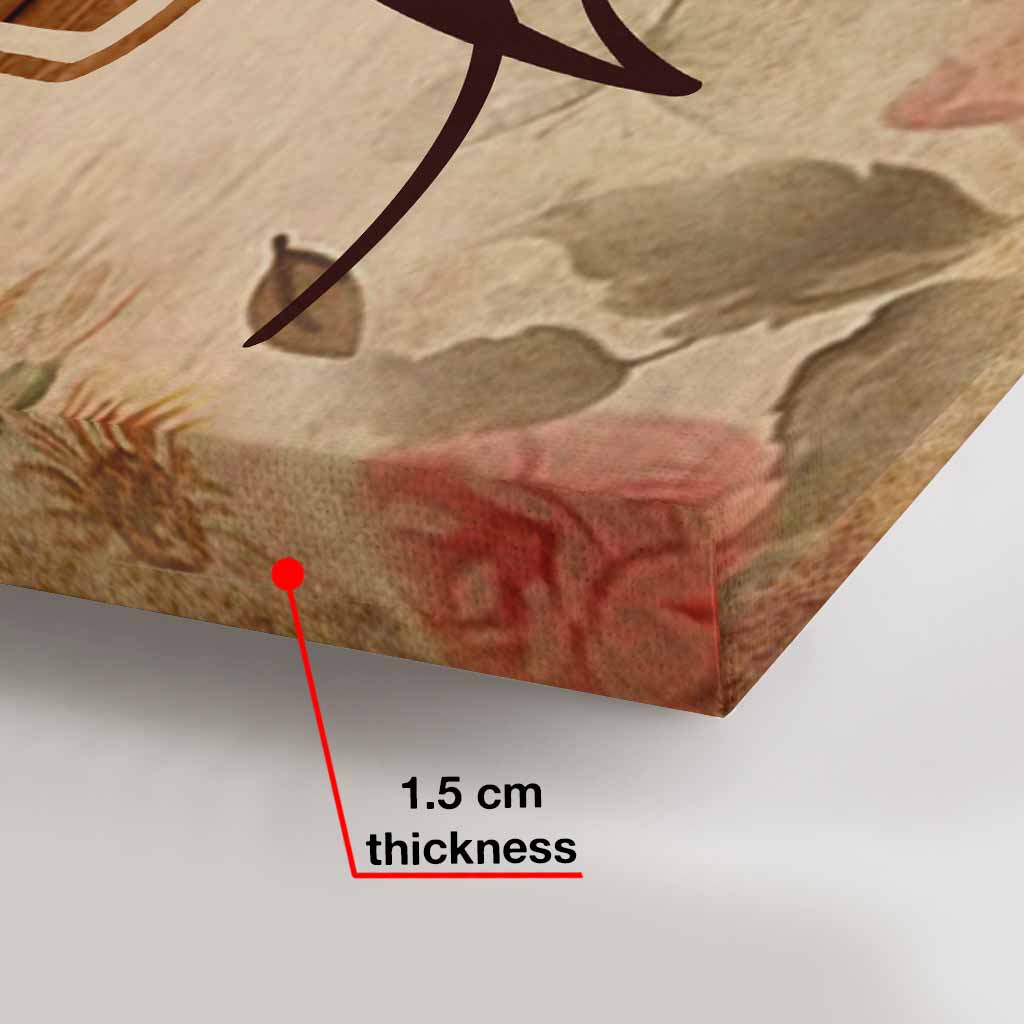 Et ils vécurent heureux pour toujours - Affiche personnalisée pour un couple souhaitant fêter son anniversaire de mariage