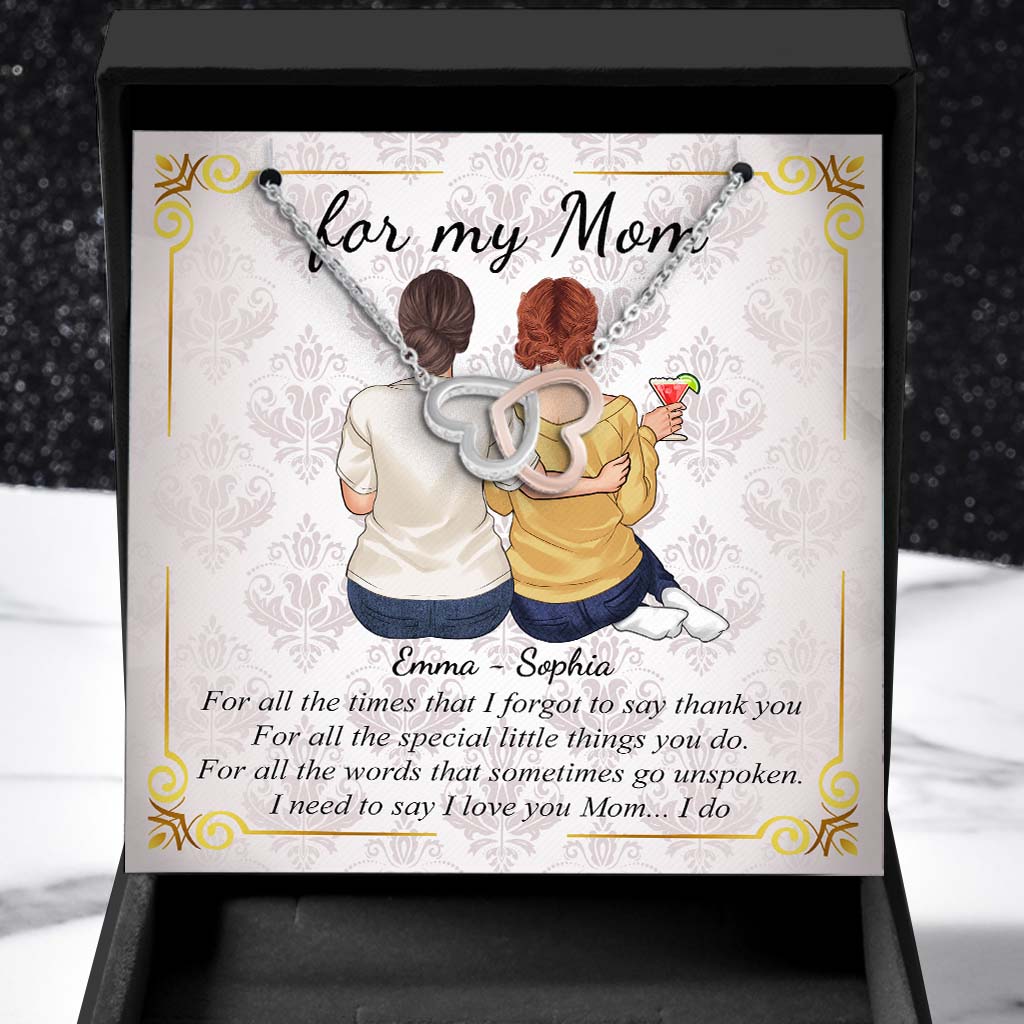 Pour ma maman - Collier personnalisé pour la fête des mères