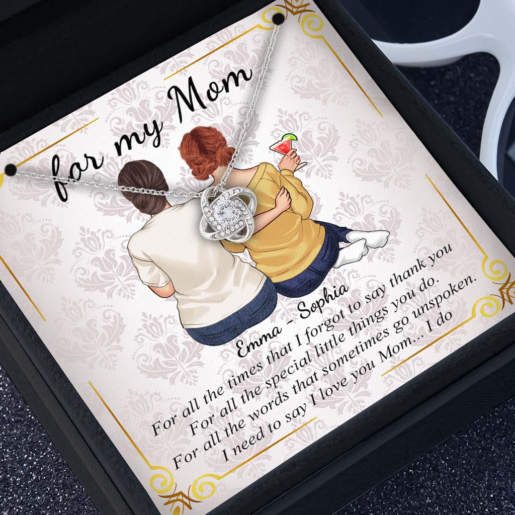 Pour ma maman - Collier personnalisé pour la fête des mères