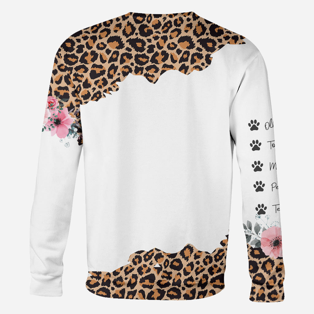 Maman de chien - T-shirt et sweat à capuche personnalisés avec motif chien pour la fête des mères