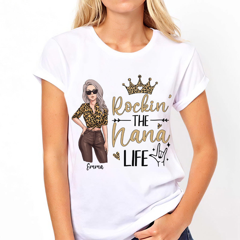 Vive la vie de grand-mère ! - T-shirt et sweat à capuche personnalisés pour la fête des mères.