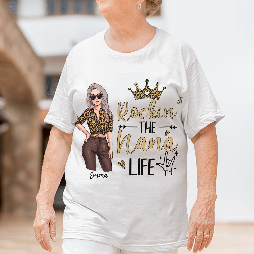 Vive la vie de grand-mère ! - T-shirt et sweat à capuche personnalisés pour la fête des mères.