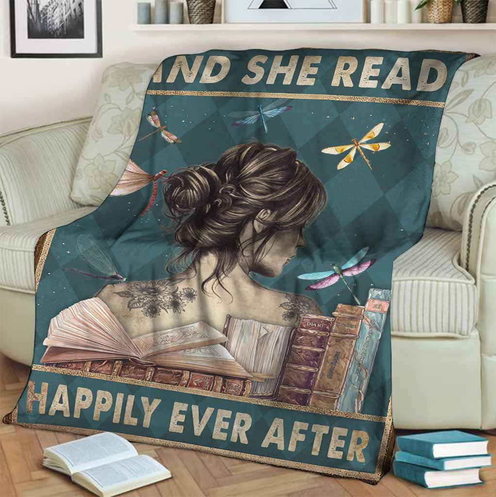 Et elle lut « Ils vécurent heureux pour toujours » - Couverture de livre