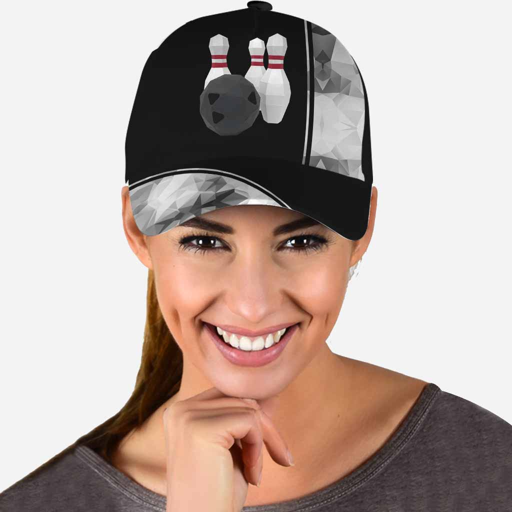 Casquette de bowling Love avec trous d'aération imprimés