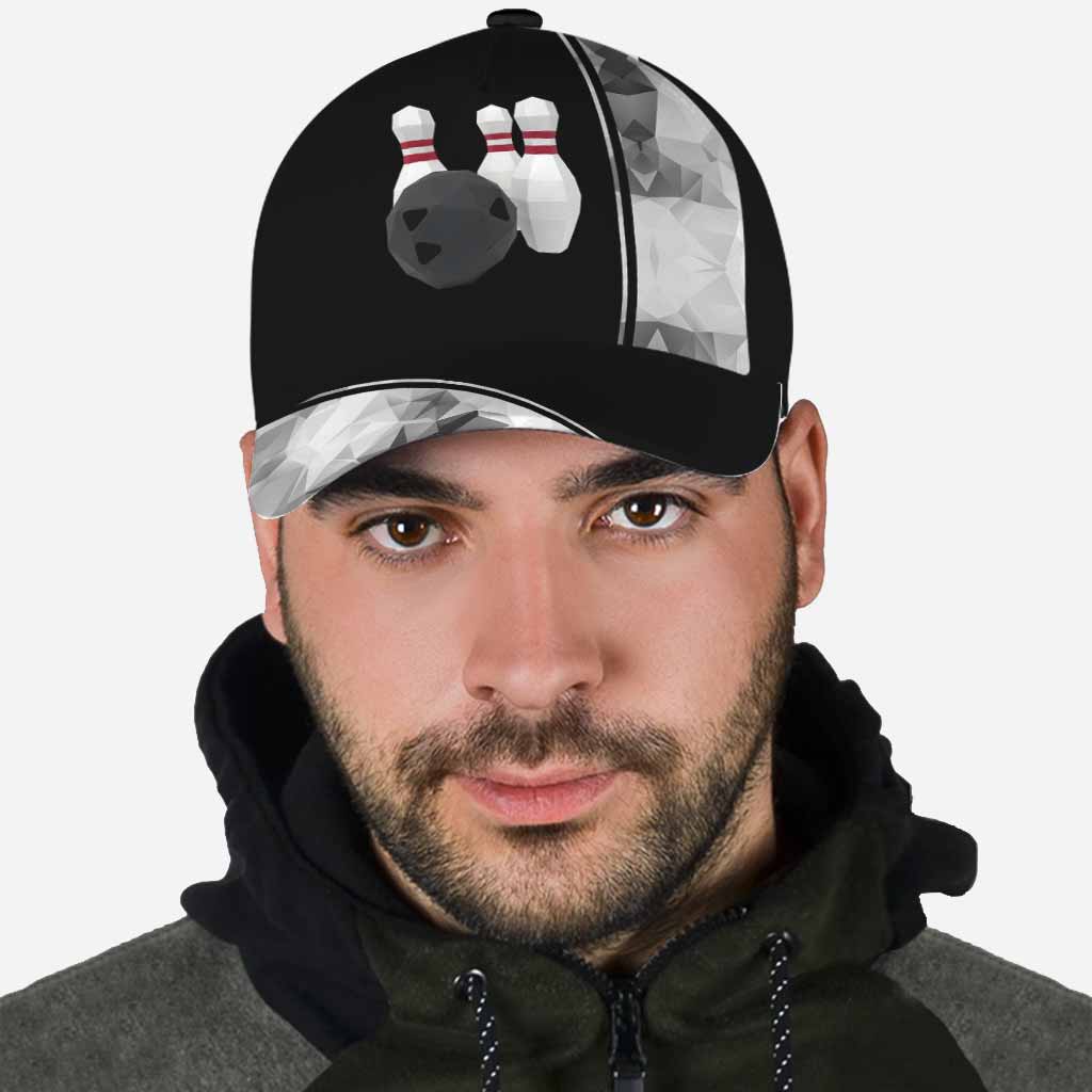 Casquette de bowling Love avec trous d'aération imprimés