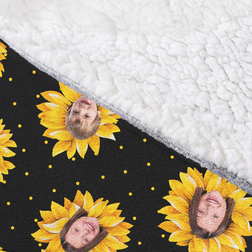 Le jardin de grand-mère - Couverture à capuche personnalisée pour la fête des mères