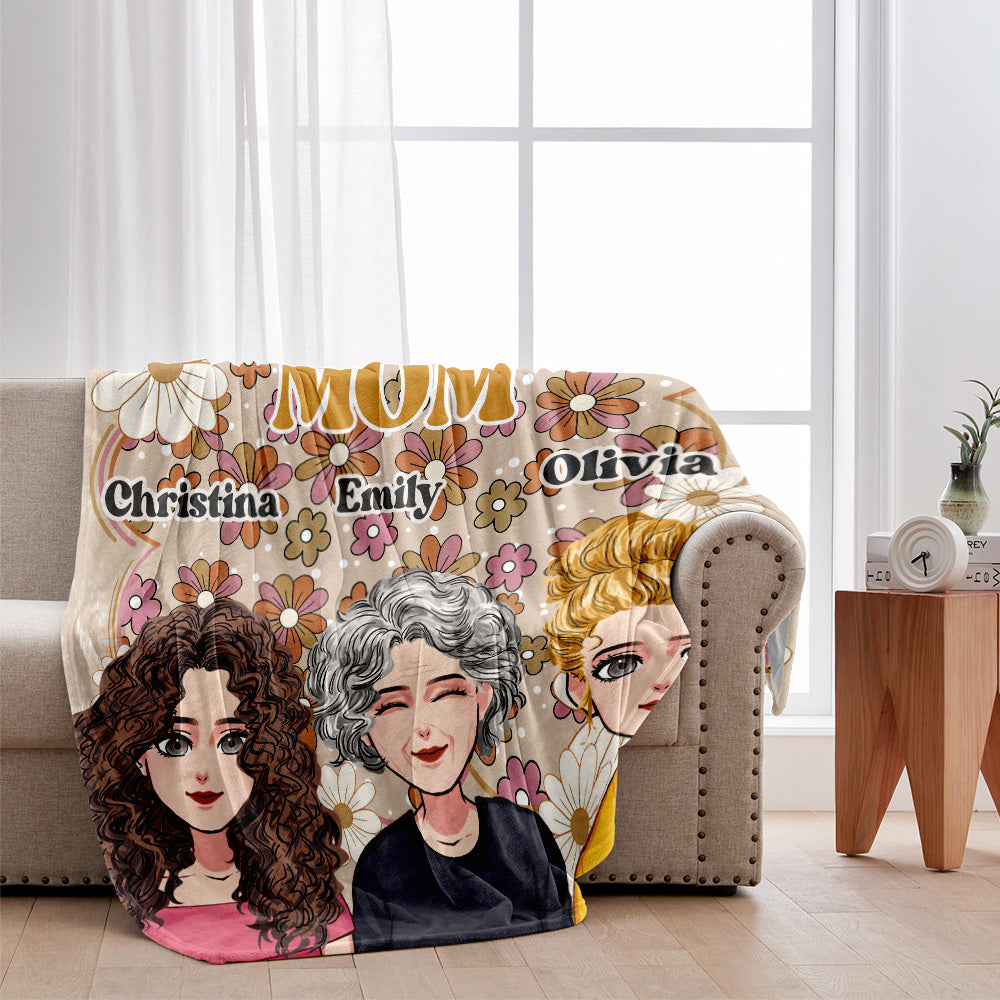 On t'aime maman - Couverture personnalisée pour la fête des mères