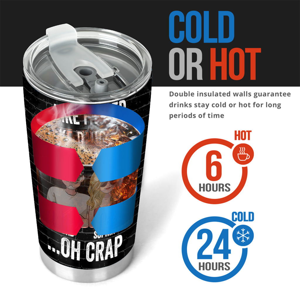 Cher papa, bravo ! - Gobelet isotherme personnalisé pour la fête des pères