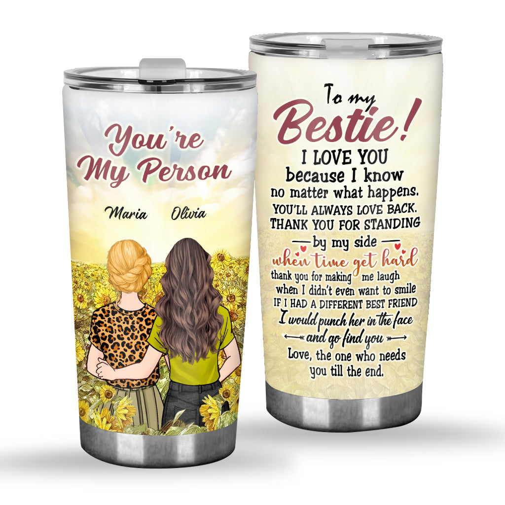 Tu es ma personne - Gobelet personnalisé pour ma meilleure amie