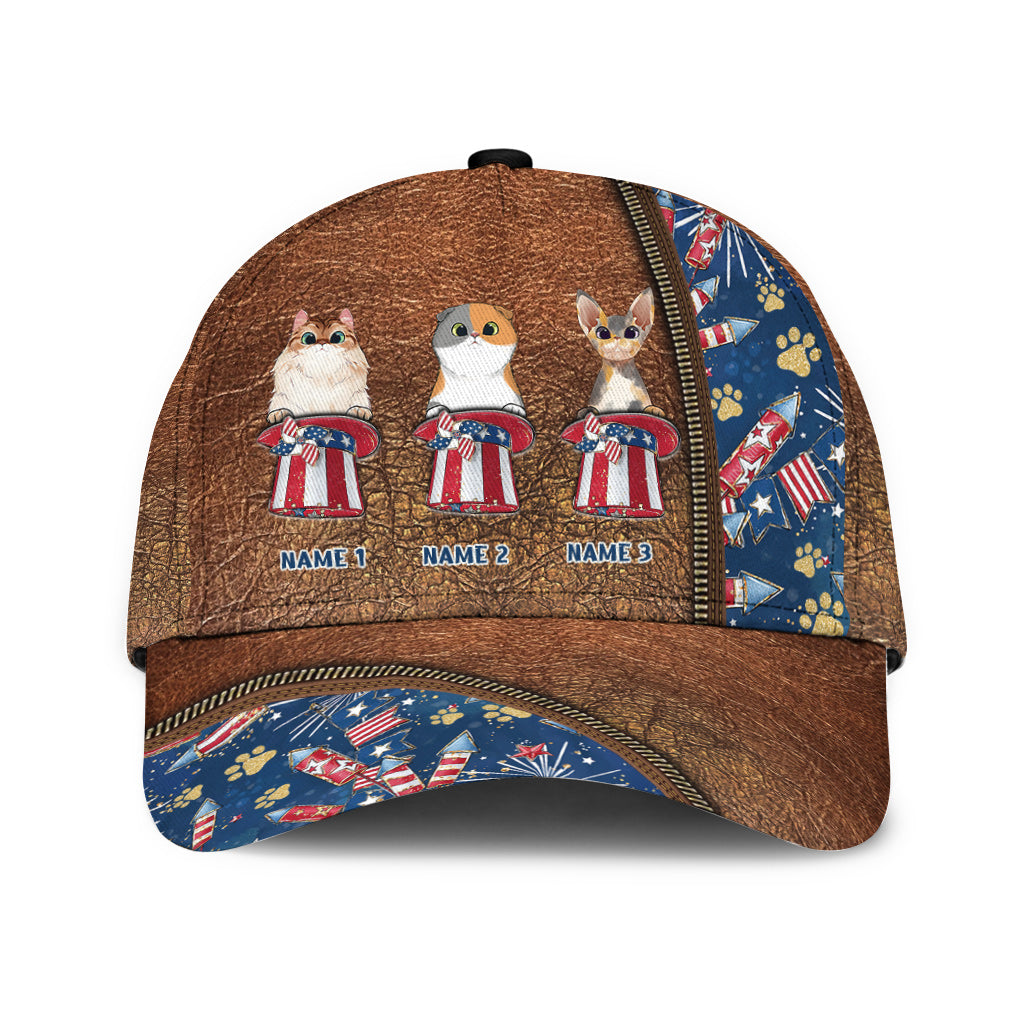 Joyeux 4 juin ! Casquette classique personnalisée avec chat