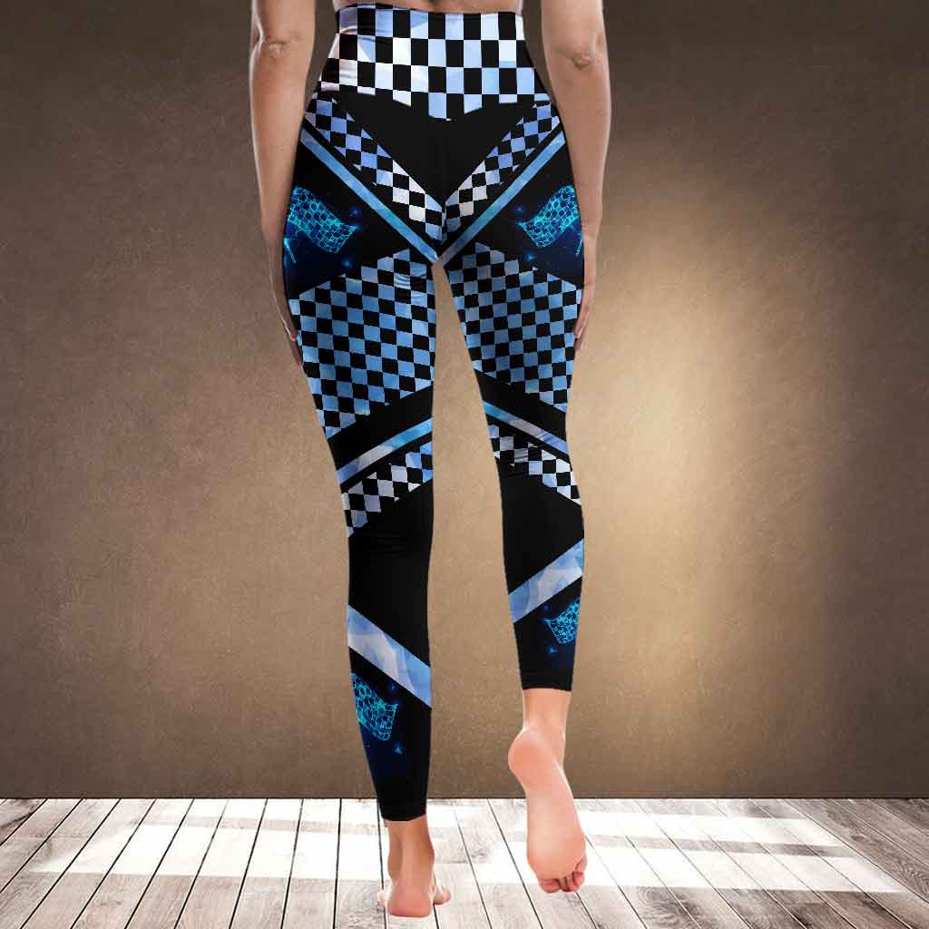 Leggings Racing Girl Polygon