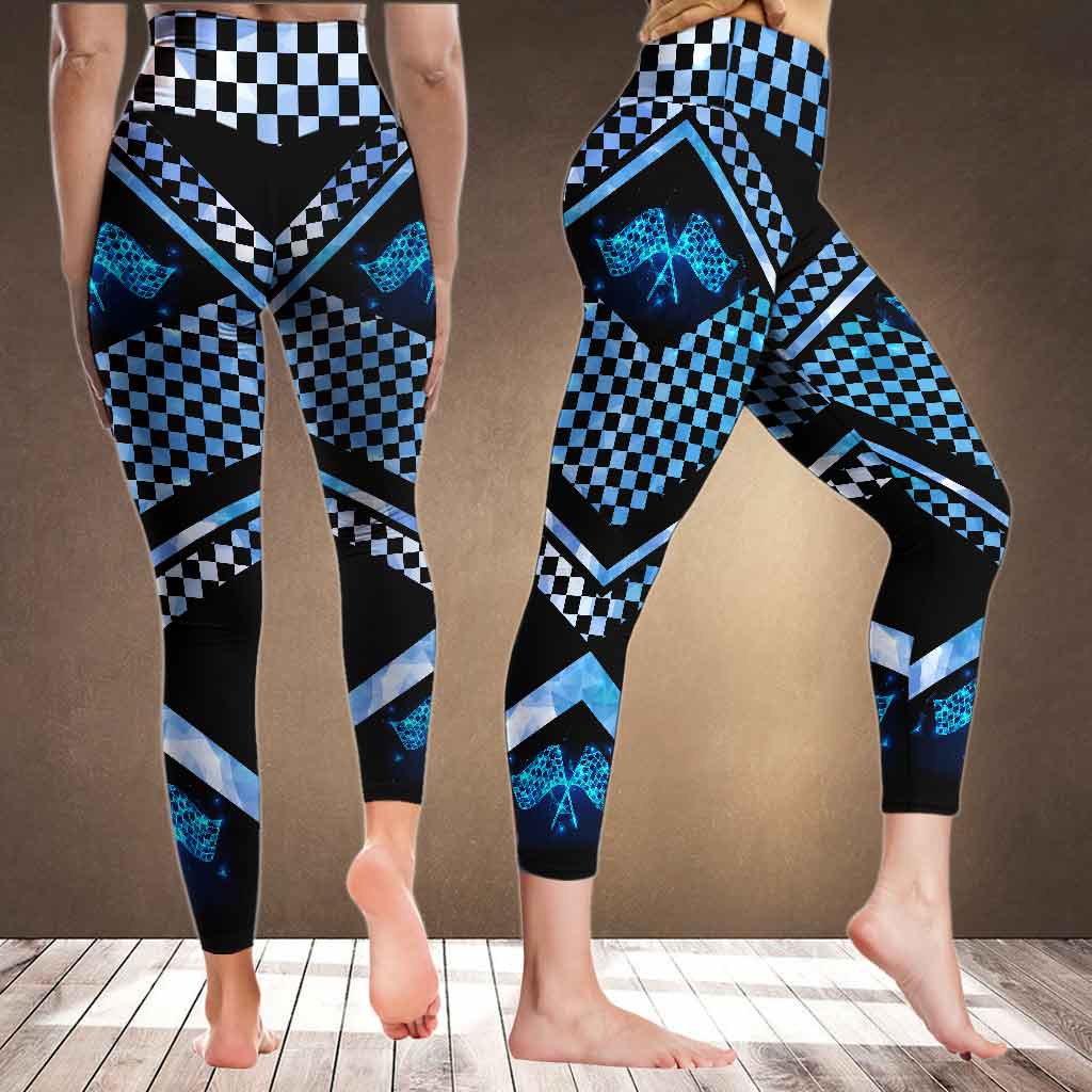 Leggings Racing Girl Polygon
