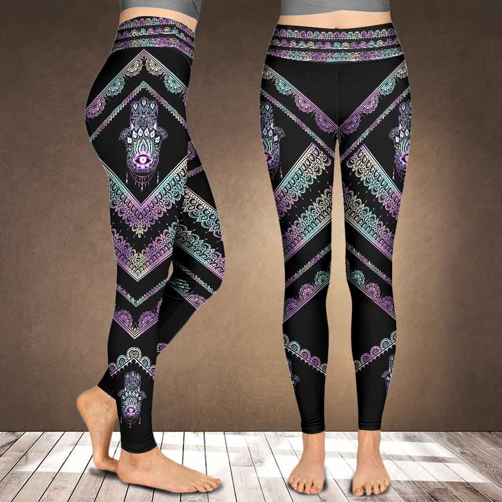 Leggings Namaste Hamsa Amulette Leggings