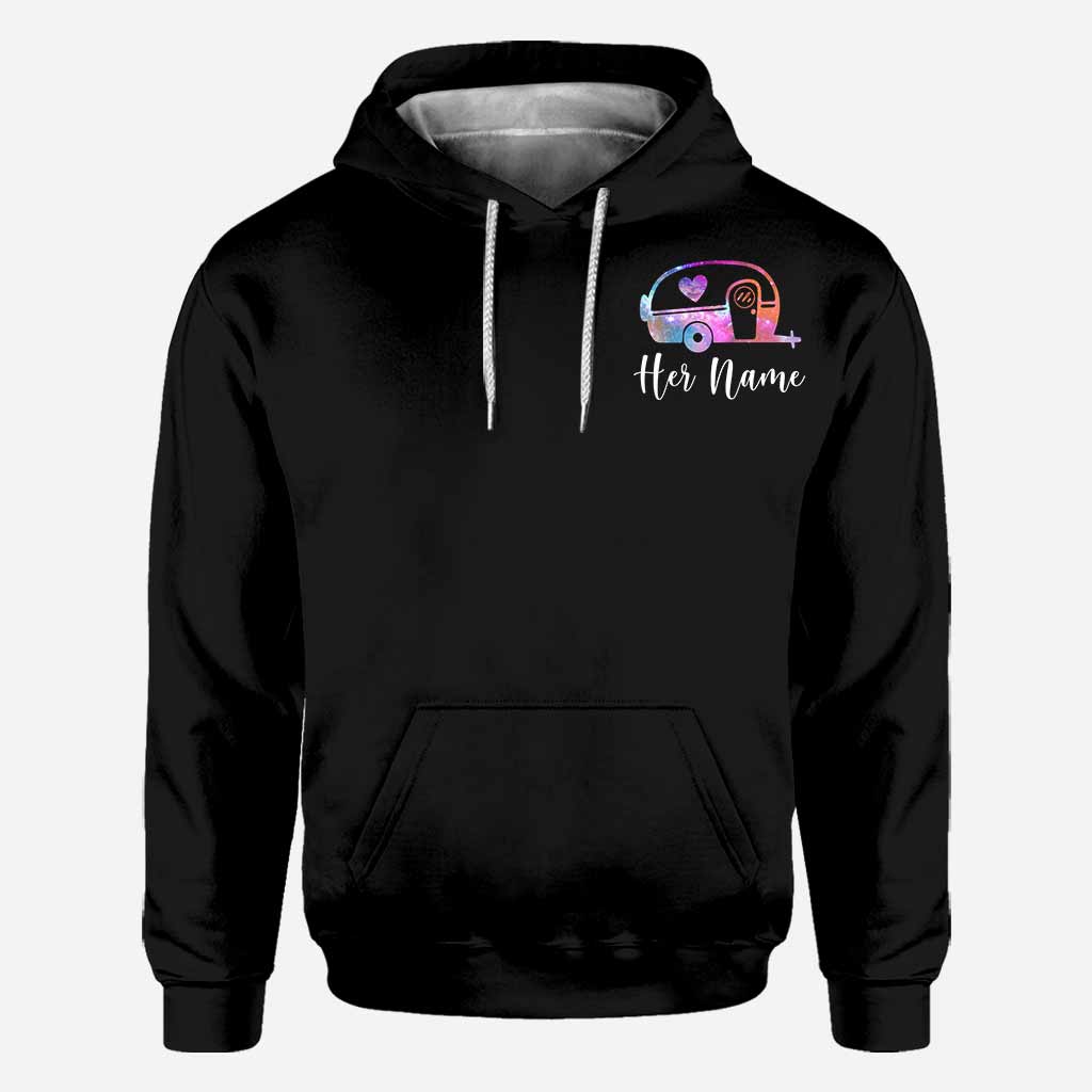 Camper King Camper Queen - T-shirt et sweat à capuche personnalisés sur le thème du camping