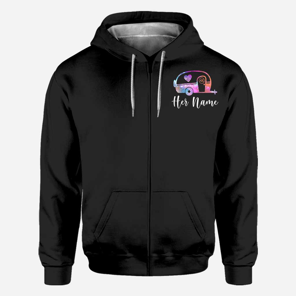 Camper King Camper Queen - T-shirt et sweat à capuche personnalisés sur le thème du camping