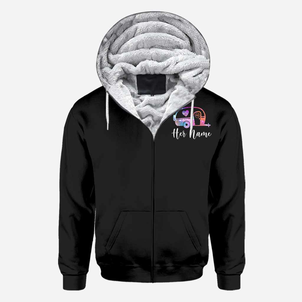 Camper King Camper Queen - T-shirt et sweat à capuche personnalisés sur le thème du camping