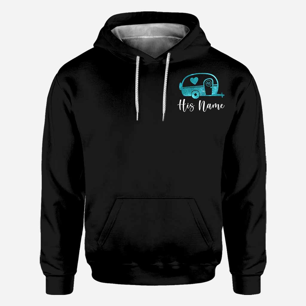 Camper King Camper Queen - T-shirt et sweat à capuche personnalisés sur le thème du camping