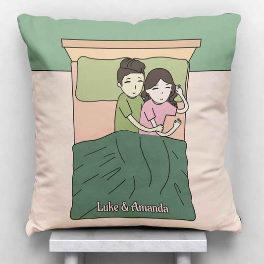 You Are My Favorite - Personalized Couple Throw Pillow