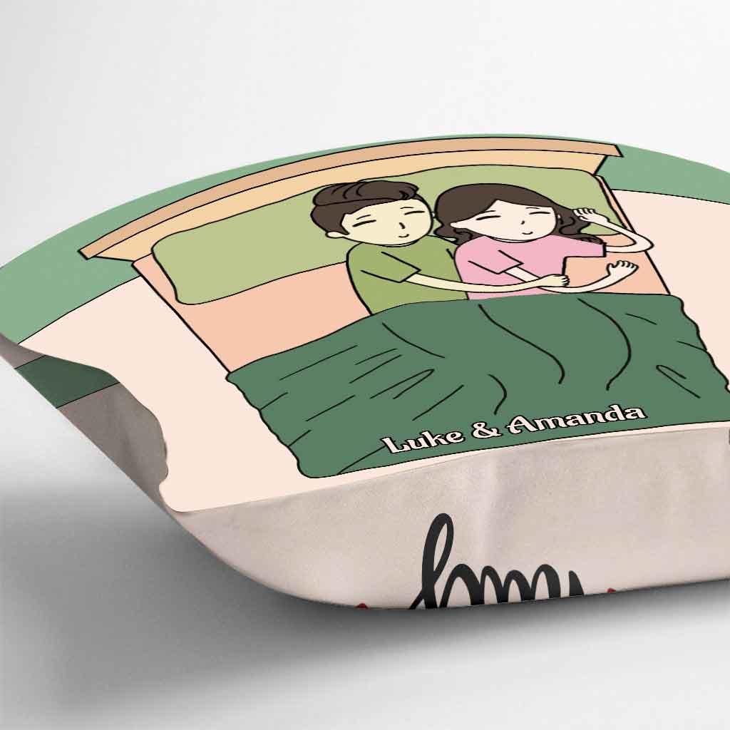 Tu es mon/ma préféré(e) - Coussin décoratif personnalisé pour couple