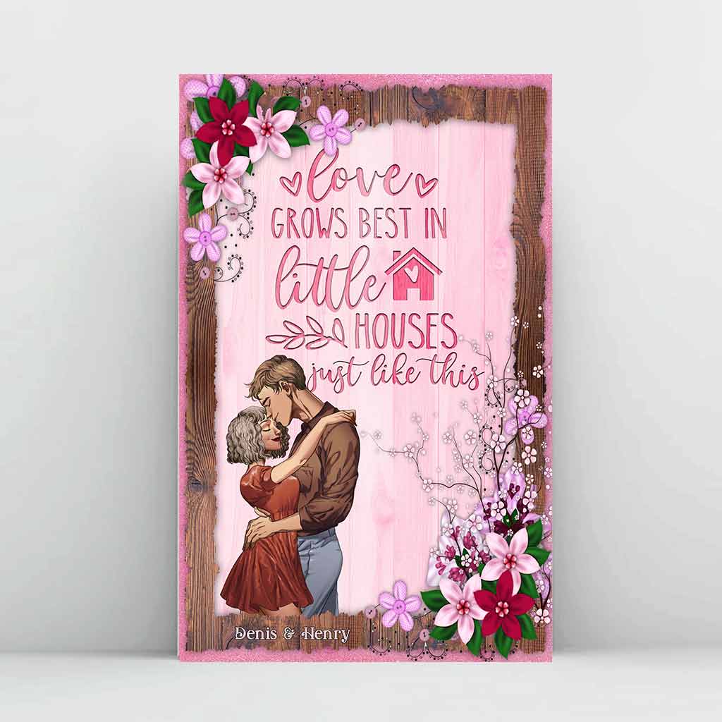 Mon endroit préféré au monde - Affiche personnalisée pour couples