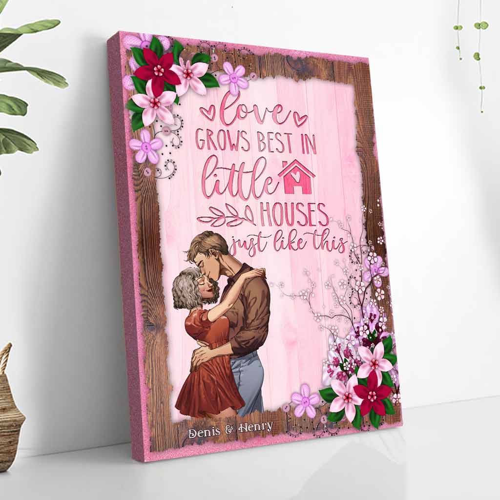 Mon endroit préféré au monde - Affiche personnalisée pour couples