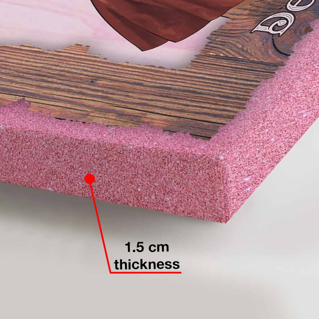 Mon endroit préféré au monde - Affiche personnalisée pour couples