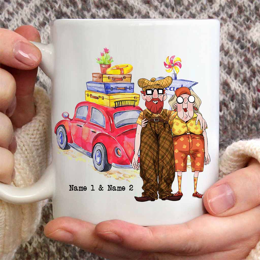 L'amour, c'est passer du temps ensemble - Mug personnalisé pour couple