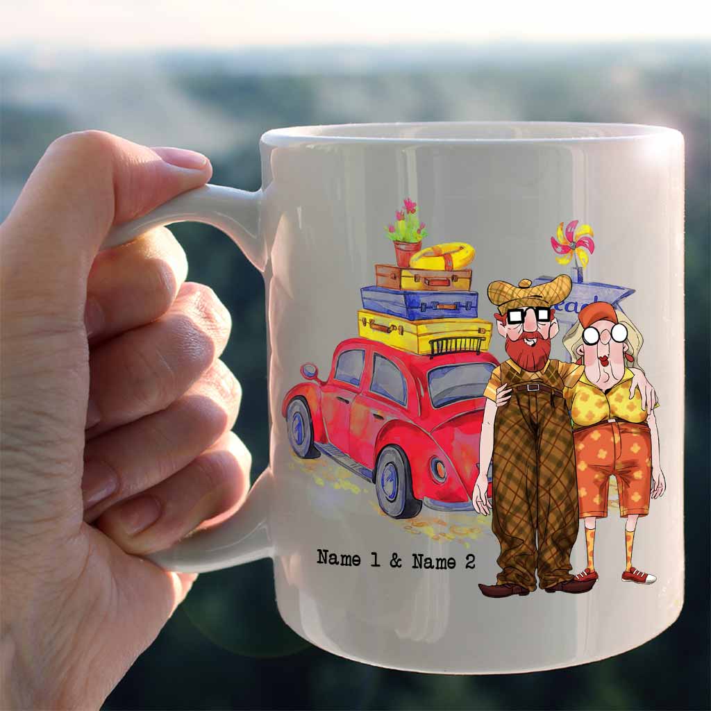 L'amour, c'est passer du temps ensemble - Mug personnalisé pour couple
