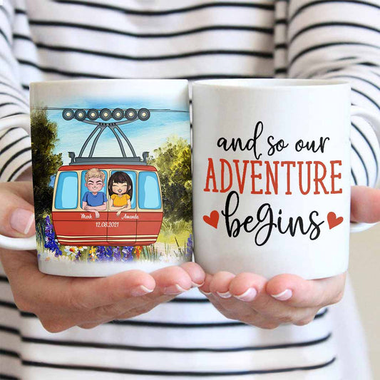 You Are My Greatest Adventure - Personalized Couple Mug