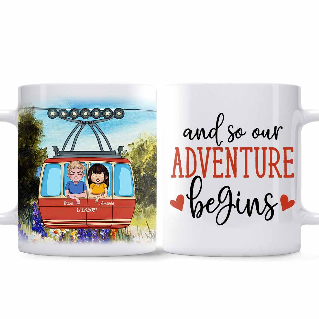 You Are My Greatest Adventure - Personalized Couple Mug