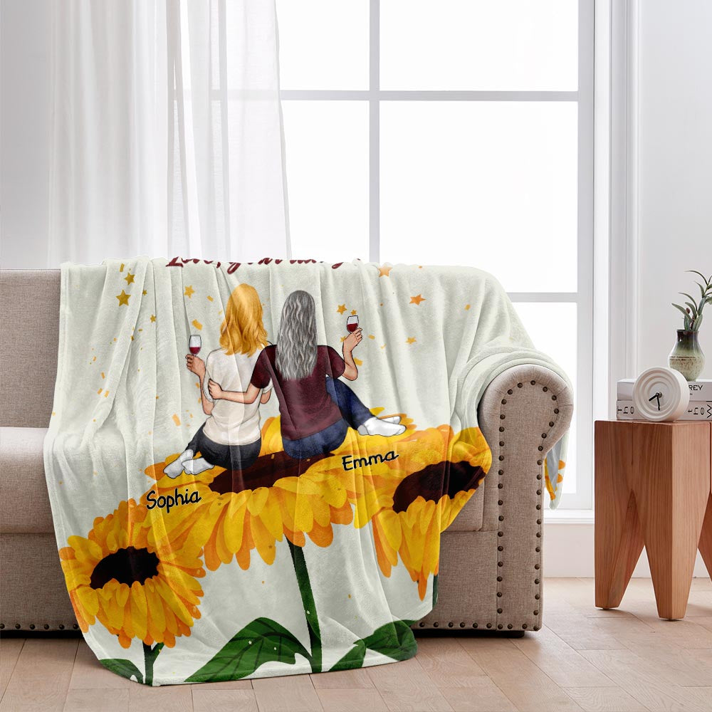 Tu es mon rayon de soleil - Couverture personnalisée pour la fête des mères