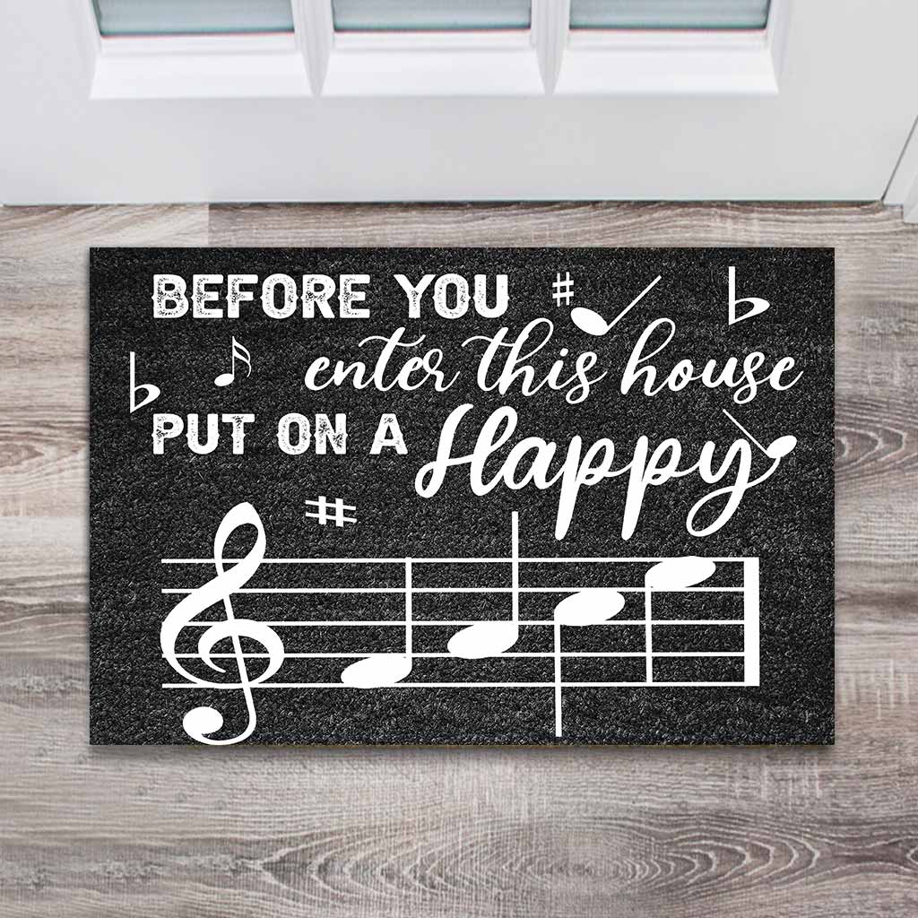 Before You Enter This House - Piano Doormat