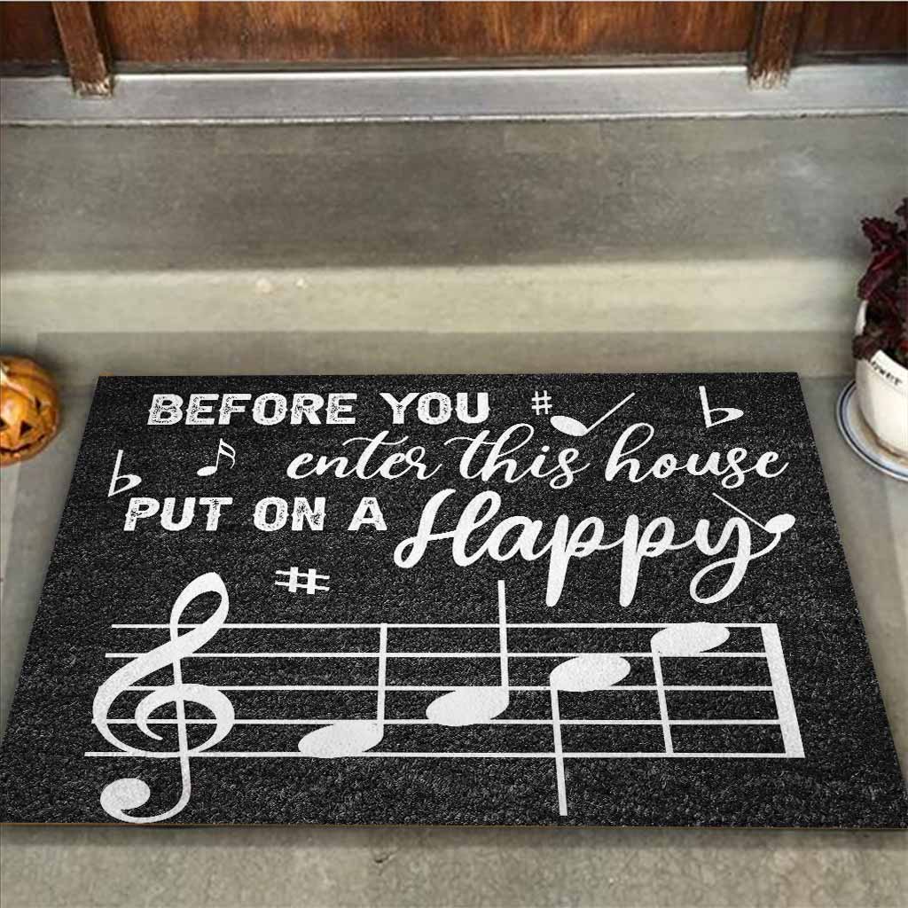 Before You Enter This House - Piano Doormat