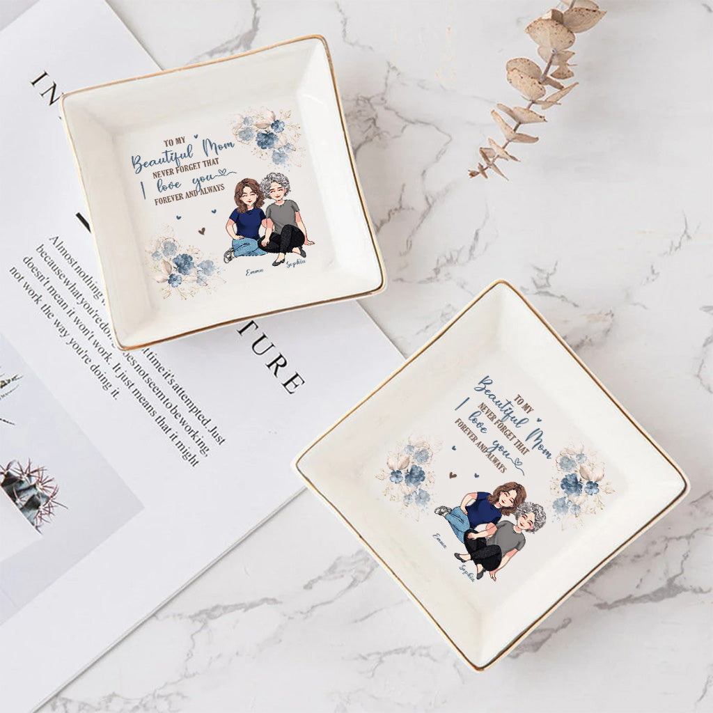 À ma magnifique maman - Porte-bijoux personnalisé pour la fête des mères