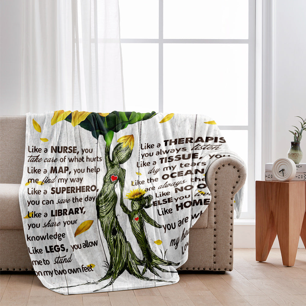 À ma maman - Couverture personnalisée pour maman